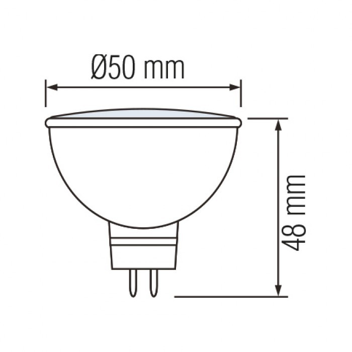 Світлодіодна лампа FONIX-4 4W GU5.3