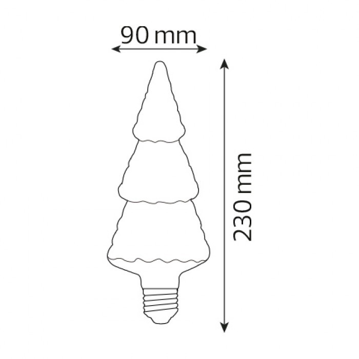 Світлодіодна лампа PINE 2W 