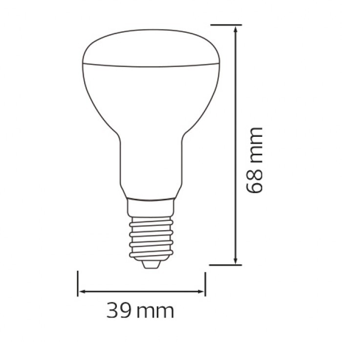 Світлодіодна лампа REFLED-4 4W R39