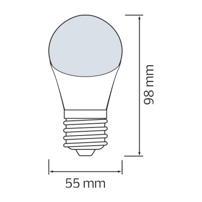 Світлодіодна лампа SPECTRA 3W 