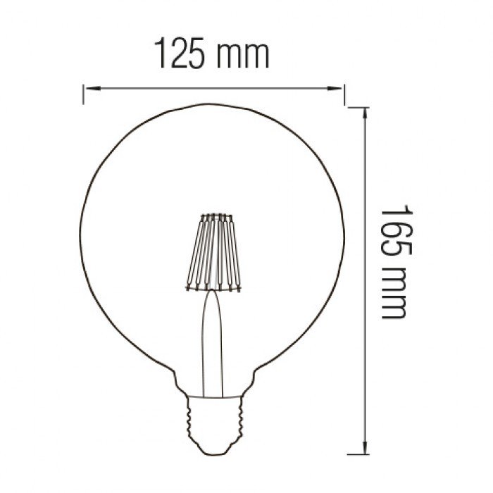 Cвітлодіодна лампа FILAMENT CANDLE-4 4W