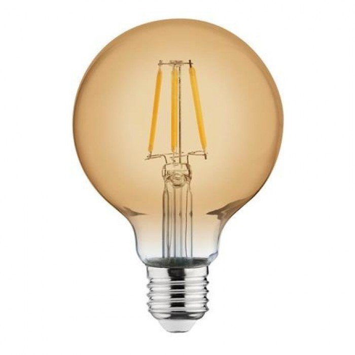 Светодиодная лампа FILAMENT RUSTIC GLOBE-6 6W 