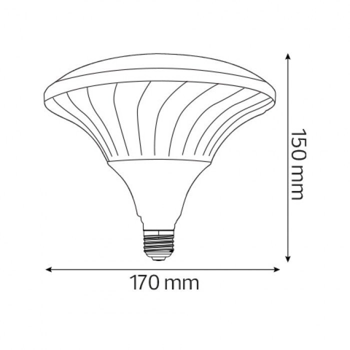 Світлодіодна лампа TORCH-40 40W 