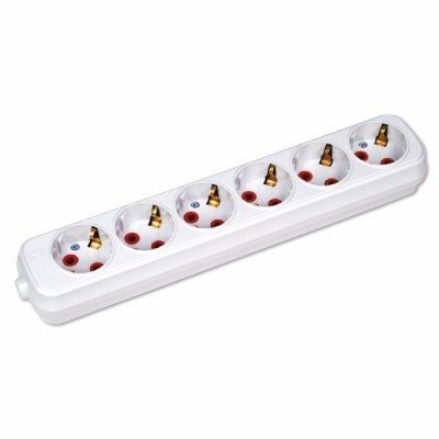  Pad 6 sockets with grounding and switch