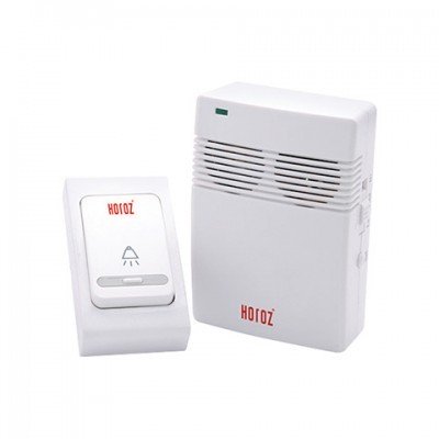  Power supply battery 12 V DC. Power supply battery 3xAA 1.5V. Operating frequency 315 MHz. Range 120m open space. Volume max.85db. 38 melodies