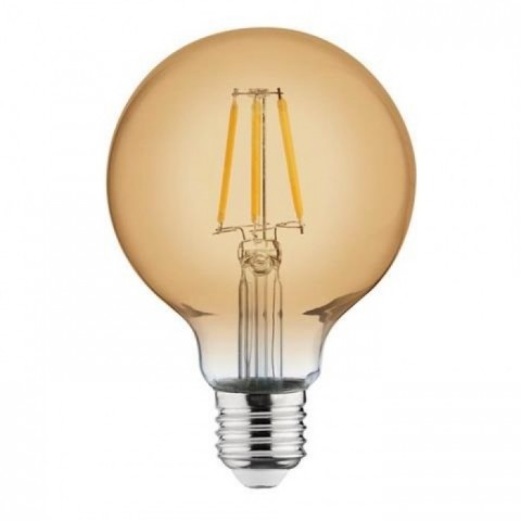Cвітлодіодна лампа FILAMENT RUSTIC GLOBE-6 6W 