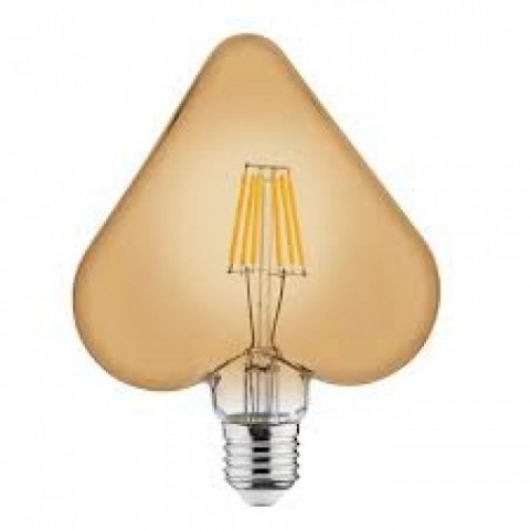 Cвітлодіодна лампа FILAMENT RUSTIC HEART-6 6W 