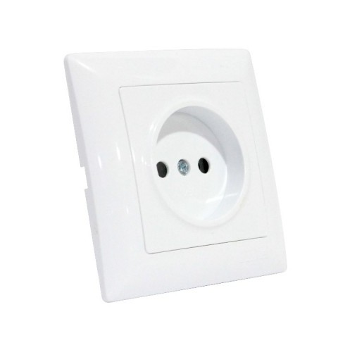 The socket is double with grounding