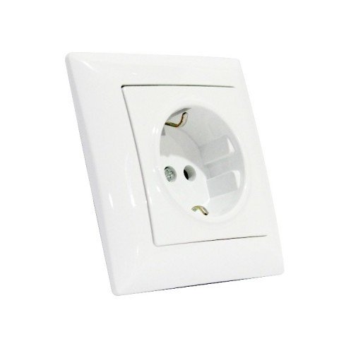 The socket is double with grounding