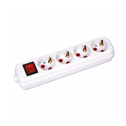  Pad 6 sockets with grounding and switch